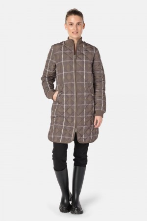 Ilse Jacobsen art06tartan Oberbekleidung Damen Falcon | 1037CXKLA