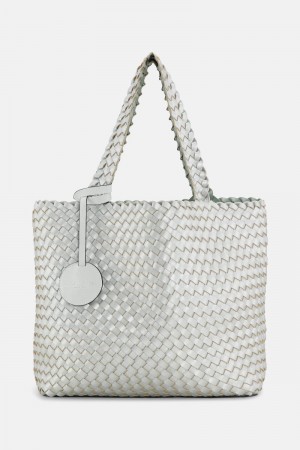 Ilse Jacobsen bag08 Taschen Damen Silber | 7143NLSRJ