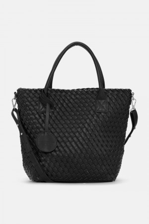 Ilse Jacobsen bag08tote Taschen Damen Schwarz Metal | 2683ETSIR