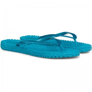 Ilse Jacobsen cheerful01 Flip Flops Damen Grün | 3574BVQFC