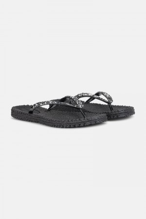 Ilse Jacobsen cheerful03g Flip Flops Damen Schwarz | 5238GAXBN