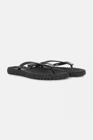 Ilse Jacobsen cheerful04m Flip Flops Damen Schwarz | 9158BSEIW