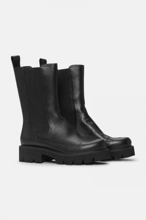 Ilse Jacobsen miley7002 Stiefel Damen Schwarz | 7081GRCJS