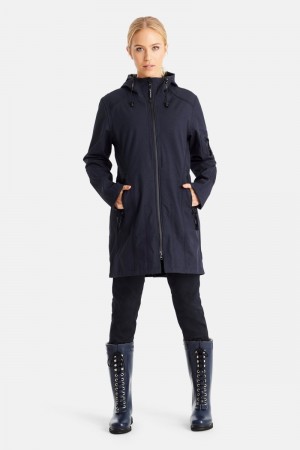 Ilse Jacobsen rain07 Oberbekleidung Damen Indigo | 7460LFHJI