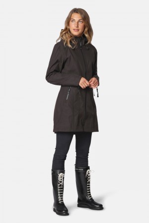 Ilse Jacobsen rain07 Oberbekleidung Damen Schwarz | 5967TNLWA