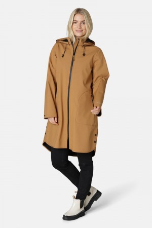 Ilse Jacobsen rain128 Oberbekleidung Damen Cashew | 8712NVGXS