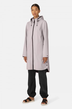 Ilse Jacobsen rain128 Regenjacken Damen Concrete | 7038XBEAT