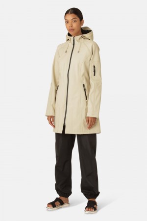 Ilse Jacobsen rain37 Oberbekleidung Damen Beige | 5410XAMJL