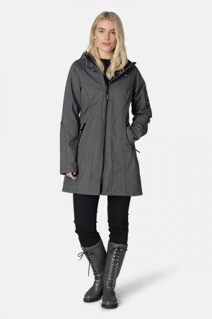 Ilse Jacobsen rain37 Regenjacken Damen Dunkel | 0948MPZXO