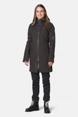 Ilse Jacobsen rain37 Regenjacken Damen Schwarz | 0629AFUHX