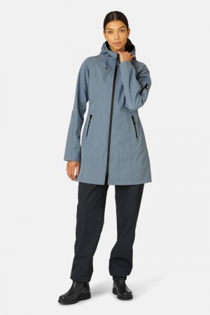 Ilse Jacobsen rain37 Regenjacken Damen Winter Ocean | 8293IYWVC