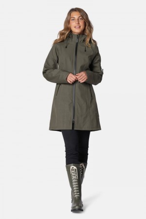 Ilse Jacobsen rain37l Oberbekleidung Damen Army | 8372TJDIB