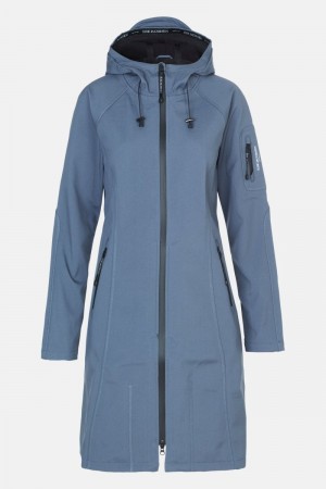 Ilse Jacobsen rain37l Regenjacken Damen Blau | 6570NDYWR