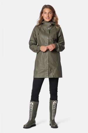 Ilse Jacobsen rain87 Oberbekleidung Damen Army | 2698WCAKS