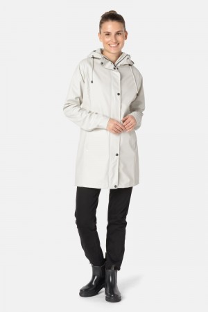 Ilse Jacobsen rain87 Regenjacken Damen Milk Creme | 9538JEPNR