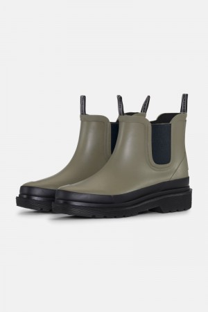 Ilse Jacobsen rub30c Rainboots Short Damen Sage | 5407WXSPV