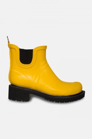 Ilse Jacobsen rub47 Rainboots Short Damen Gelb | 6380MYREF