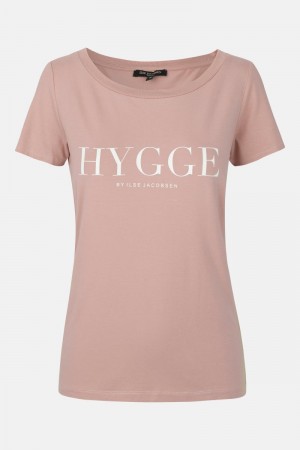 Ilse Jacobsen t-shirt2127 T-shirts Damen Rosa | 5408ZMOKS