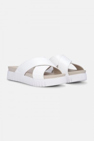 Ilse Jacobsen tulip1465re Sandalen Damen Weiß | 1083LEIYJ