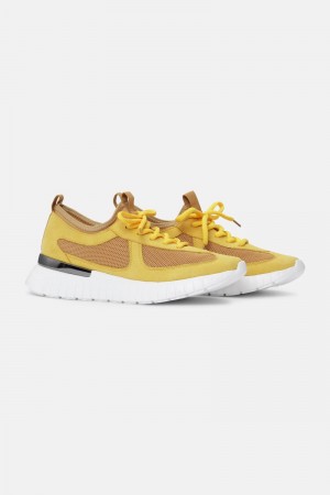 Ilse Jacobsen tulip4175 Sneakers Damen Golden Rod | 9645TCGVL