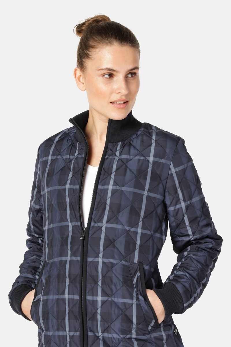 Ilse Jacobsen art06tartan Oberbekleidung Damen Navy | 6743HWPLF