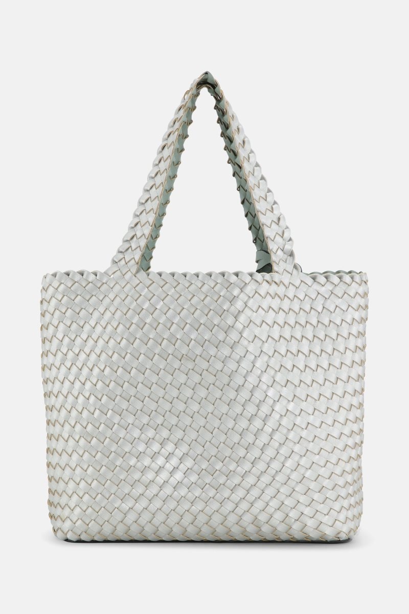 Ilse Jacobsen bag08 Taschen Damen Silber | 7143NLSRJ