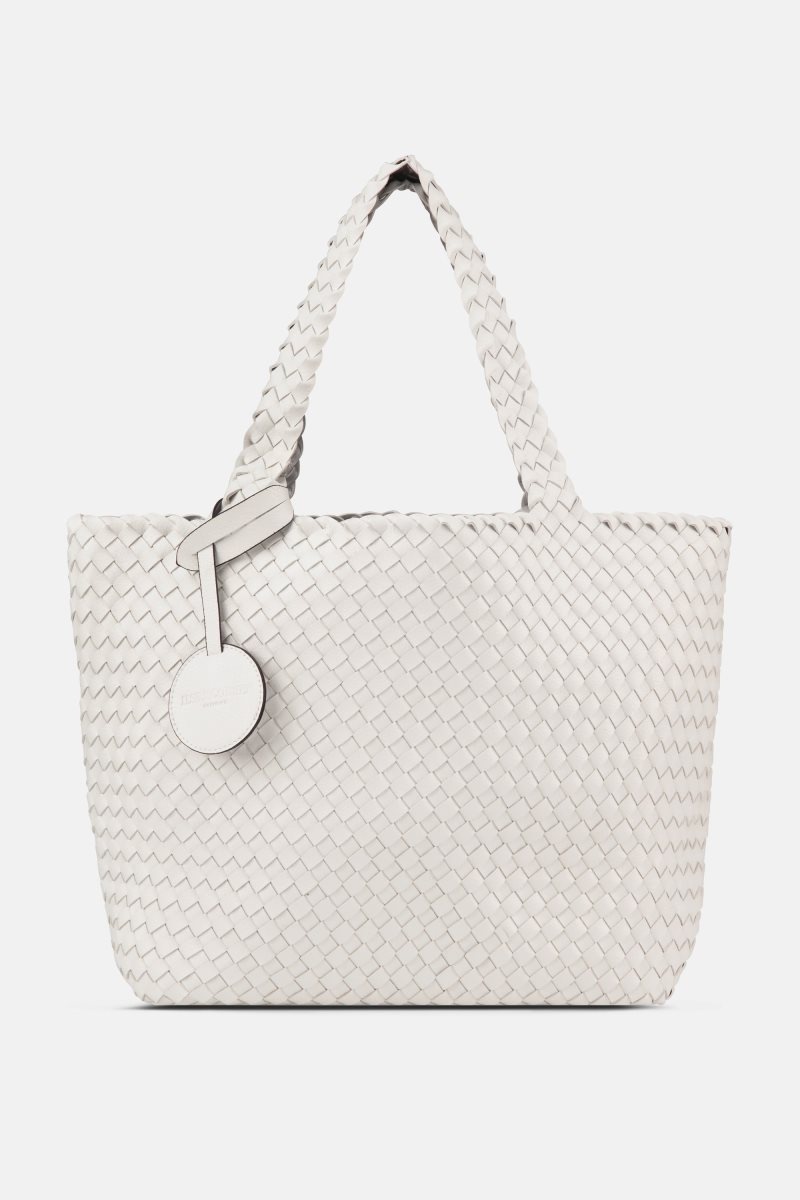 Ilse Jacobsen bag08 Taschen Damen Weiß Silber | 9720RFODN