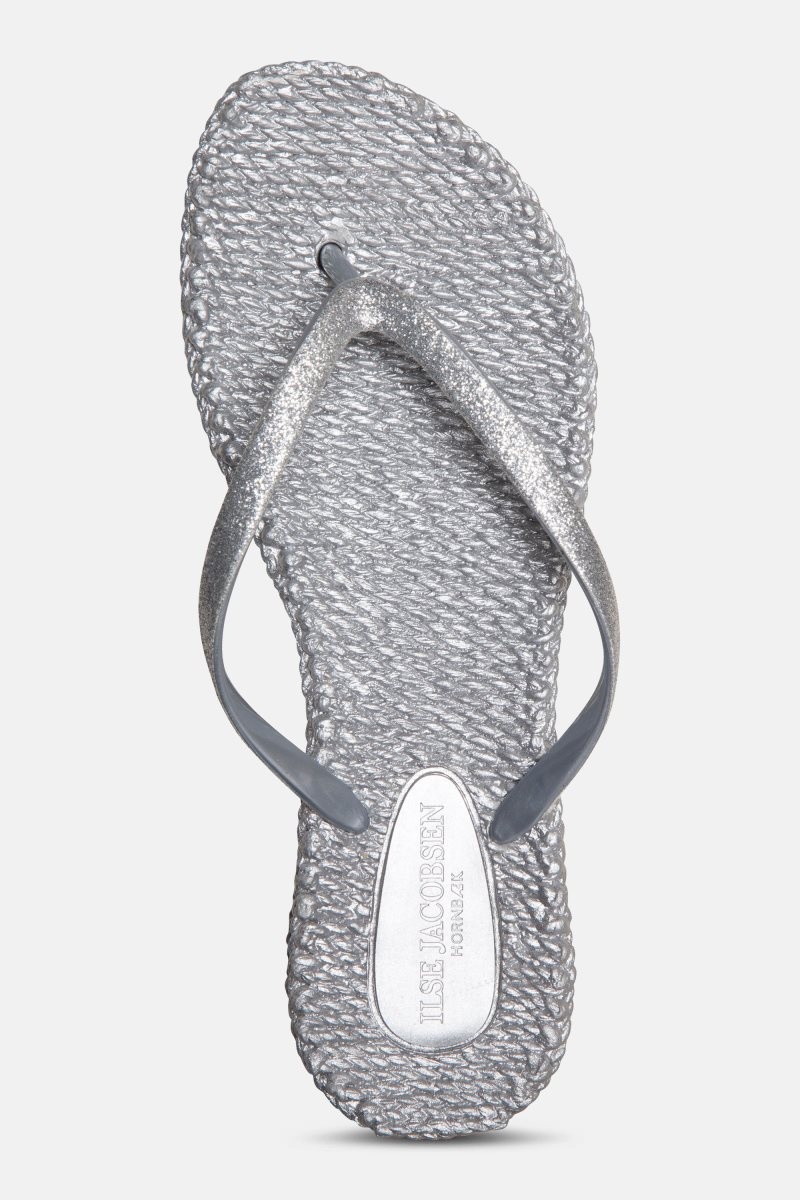 Ilse Jacobsen cheerful01 Flip Flops Damen Silber | 2134TXNPD