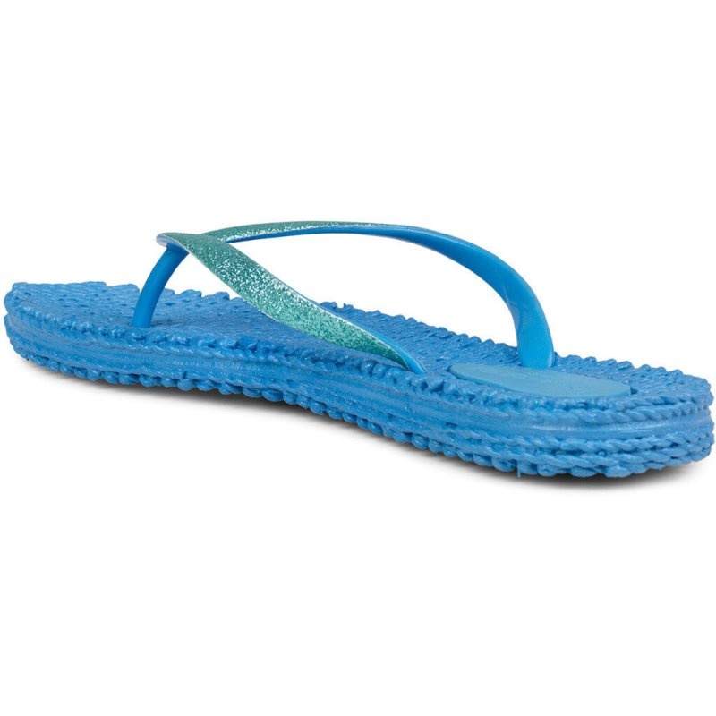 Ilse Jacobsen cheerful01 Flip Flops Damen Blau | 8471FQYVG