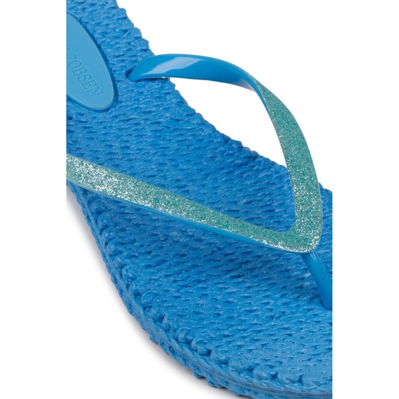 Ilse Jacobsen cheerful01 Flip Flops Damen Blau | 8471FQYVG