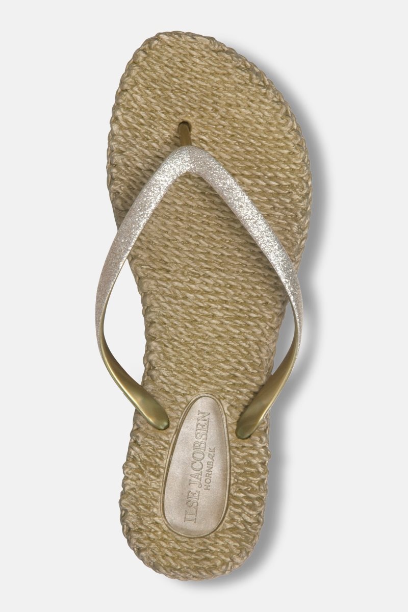 Ilse Jacobsen cheerful01 Flip Flops Damen Gold | 4709UKJIS