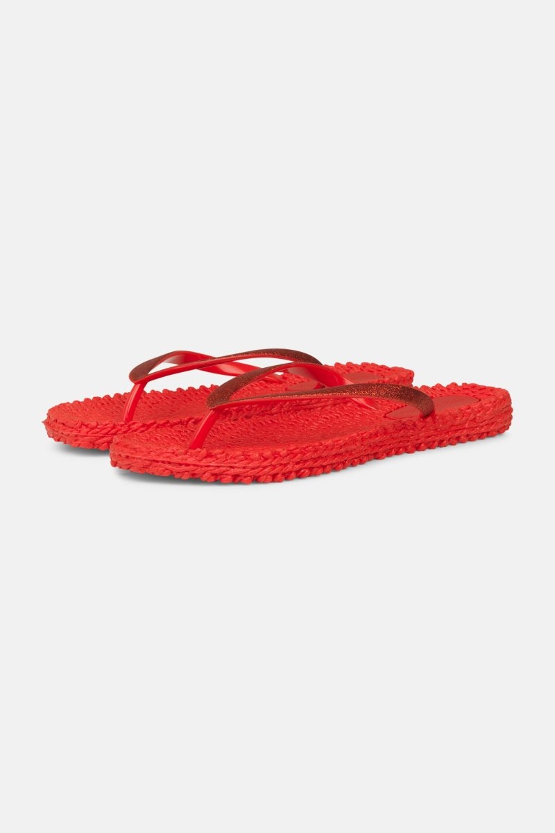 Ilse Jacobsen cheerful01 Flip Flops Damen Tiefesrot | 8497QUNPT