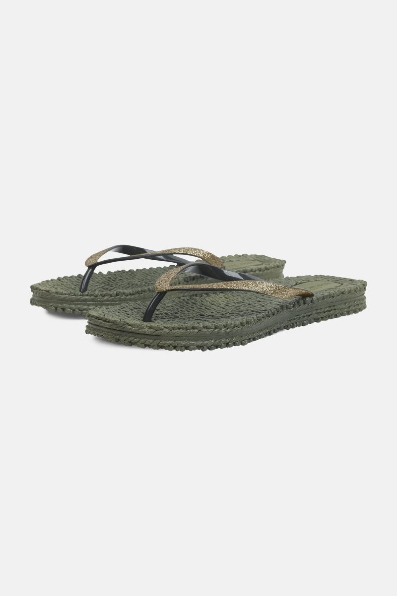 Ilse Jacobsen cheerful01 Flip Flops Damen Army | 9182GACYI