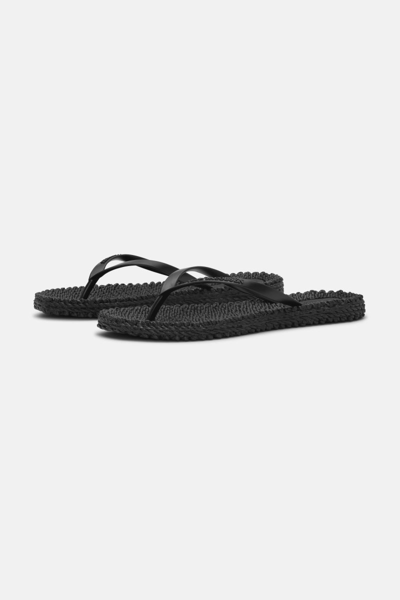 Ilse Jacobsen cheerful02 Flip Flops Damen Schwarz | 4082XWALM