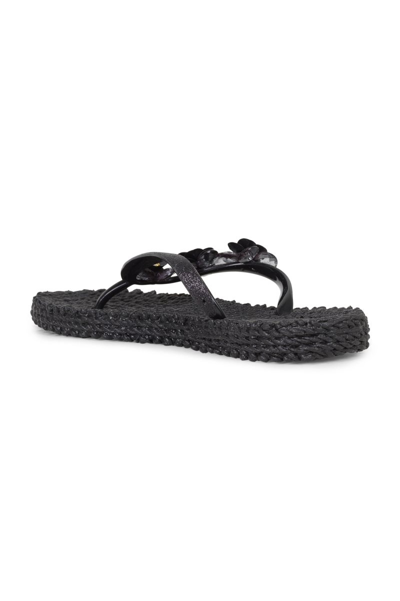 Ilse Jacobsen cheerful02f Flip Flops Damen Schwarz | 7018NIFRG