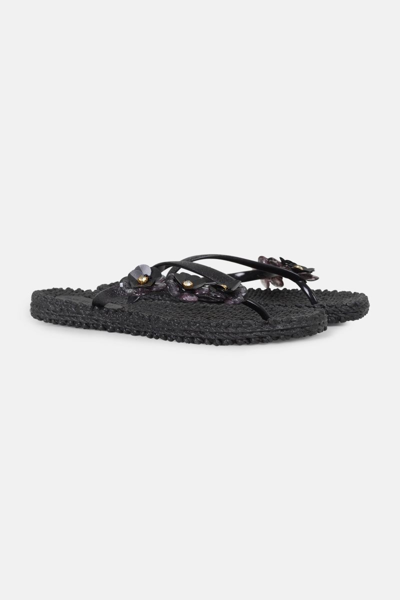 Ilse Jacobsen cheerful02f Flip Flops Damen Schwarz | 7018NIFRG