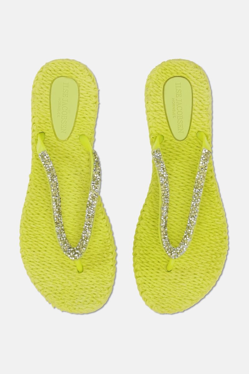 Ilse Jacobsen cheerful03g Flip Flops Damen Lime | 9270MWLGX