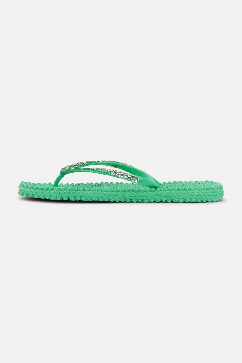 Ilse Jacobsen cheerful03g Flip Flops Damen Grün | 0581JIHNX