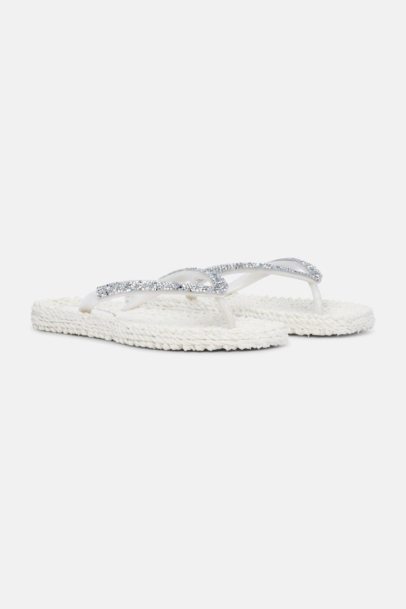 Ilse Jacobsen cheerful03g Flip Flops Damen Creme | 8143EDCLI