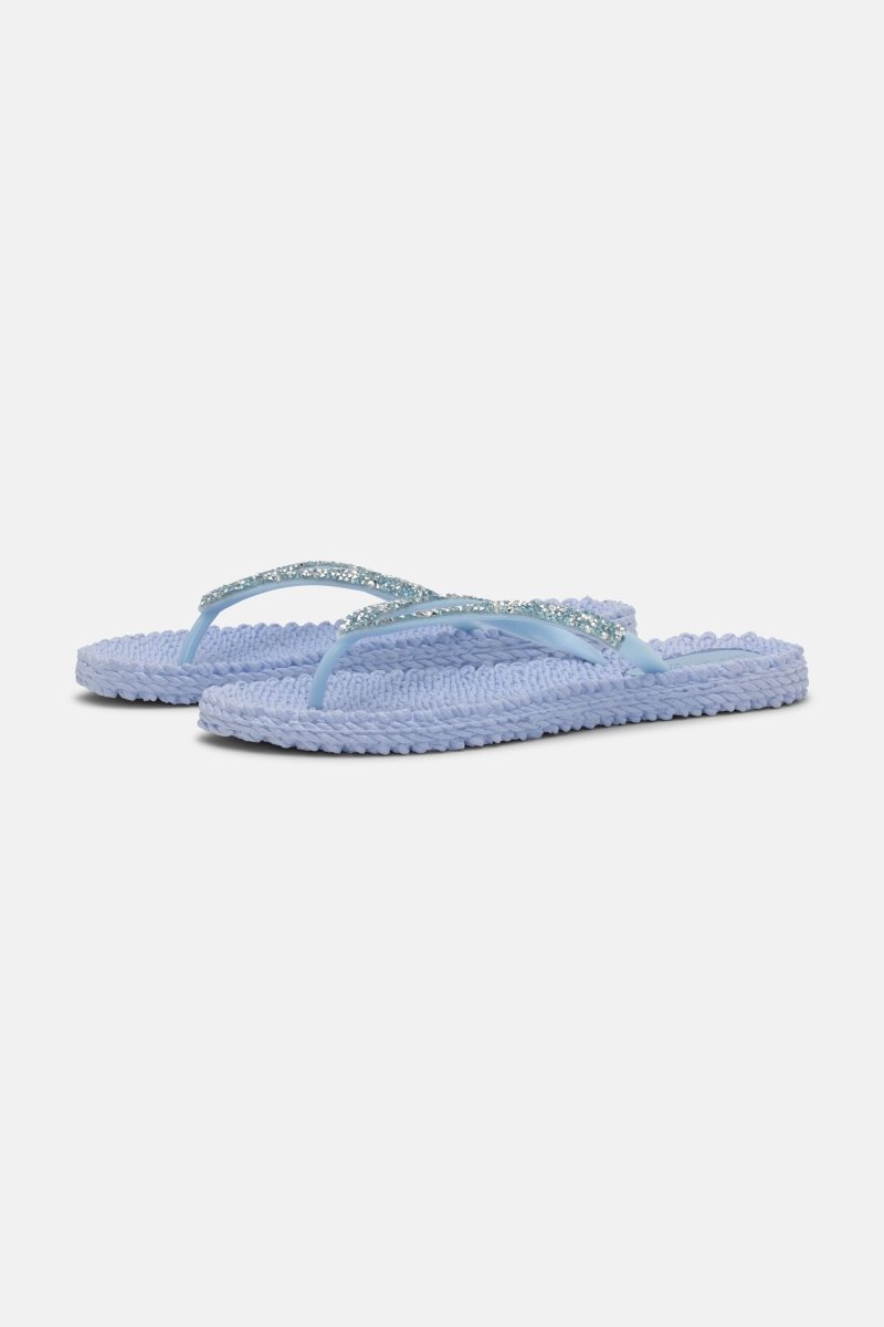 Ilse Jacobsen cheerful03g Flip Flops Damen Blau | 7493PCLXJ