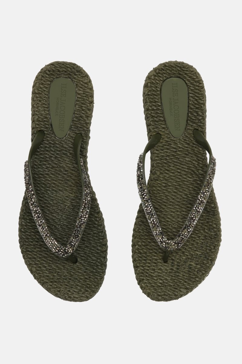 Ilse Jacobsen cheerful03g Flip Flops Damen Army | 8279VGHNS