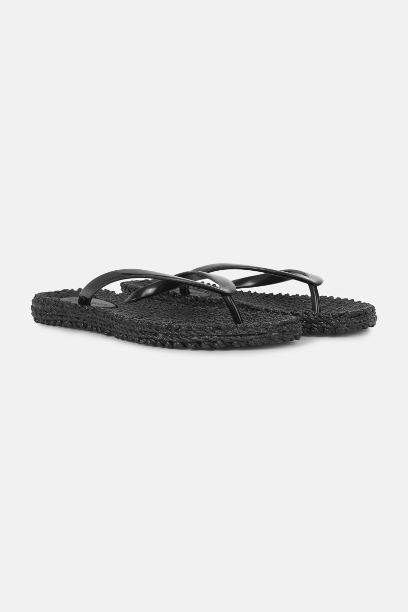 Ilse Jacobsen cheerful04m Flip Flops Damen Schwarz | 9158BSEIW