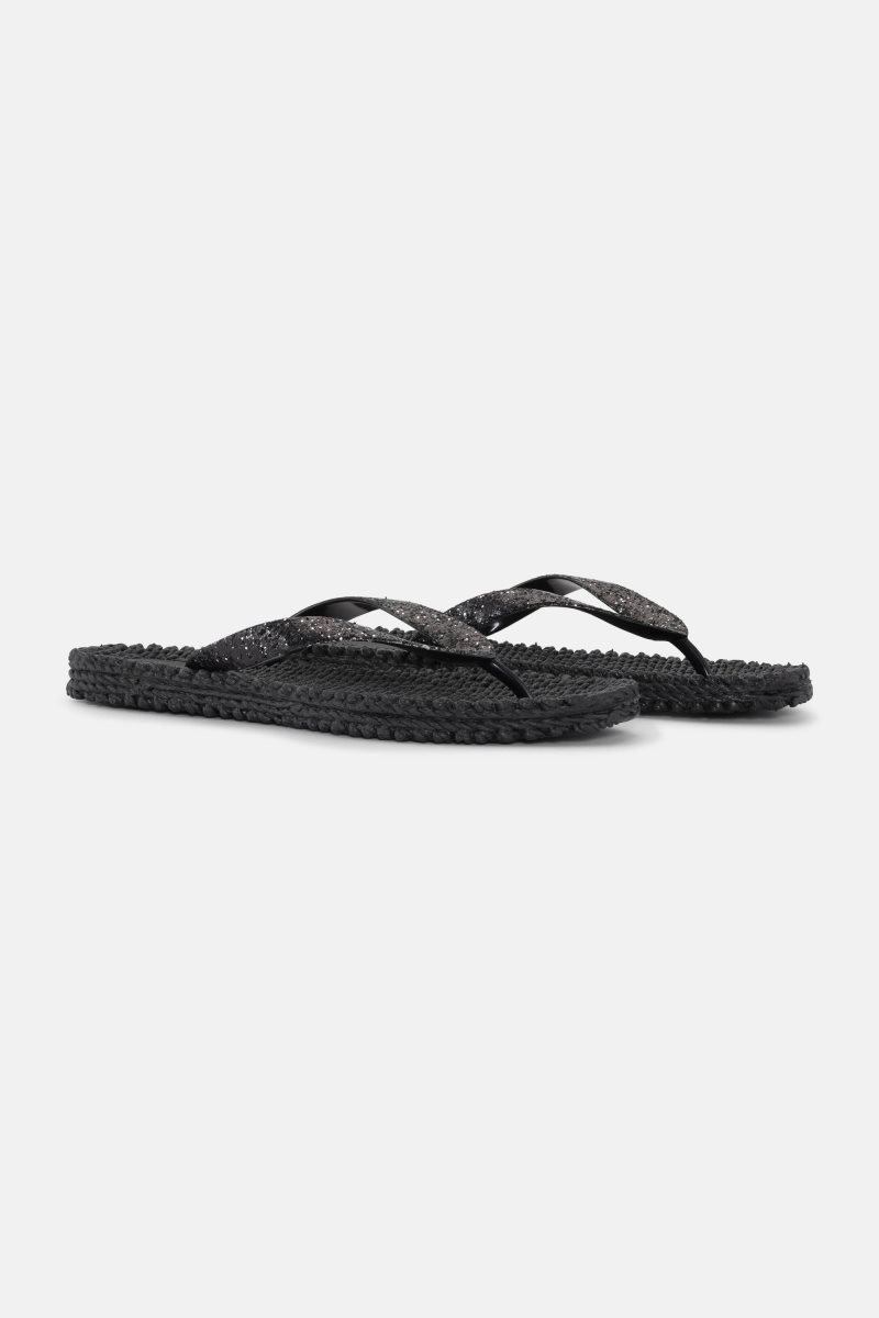 Ilse Jacobsen cheerful12b Flip Flops Damen Schwarz | 9508FNSDI