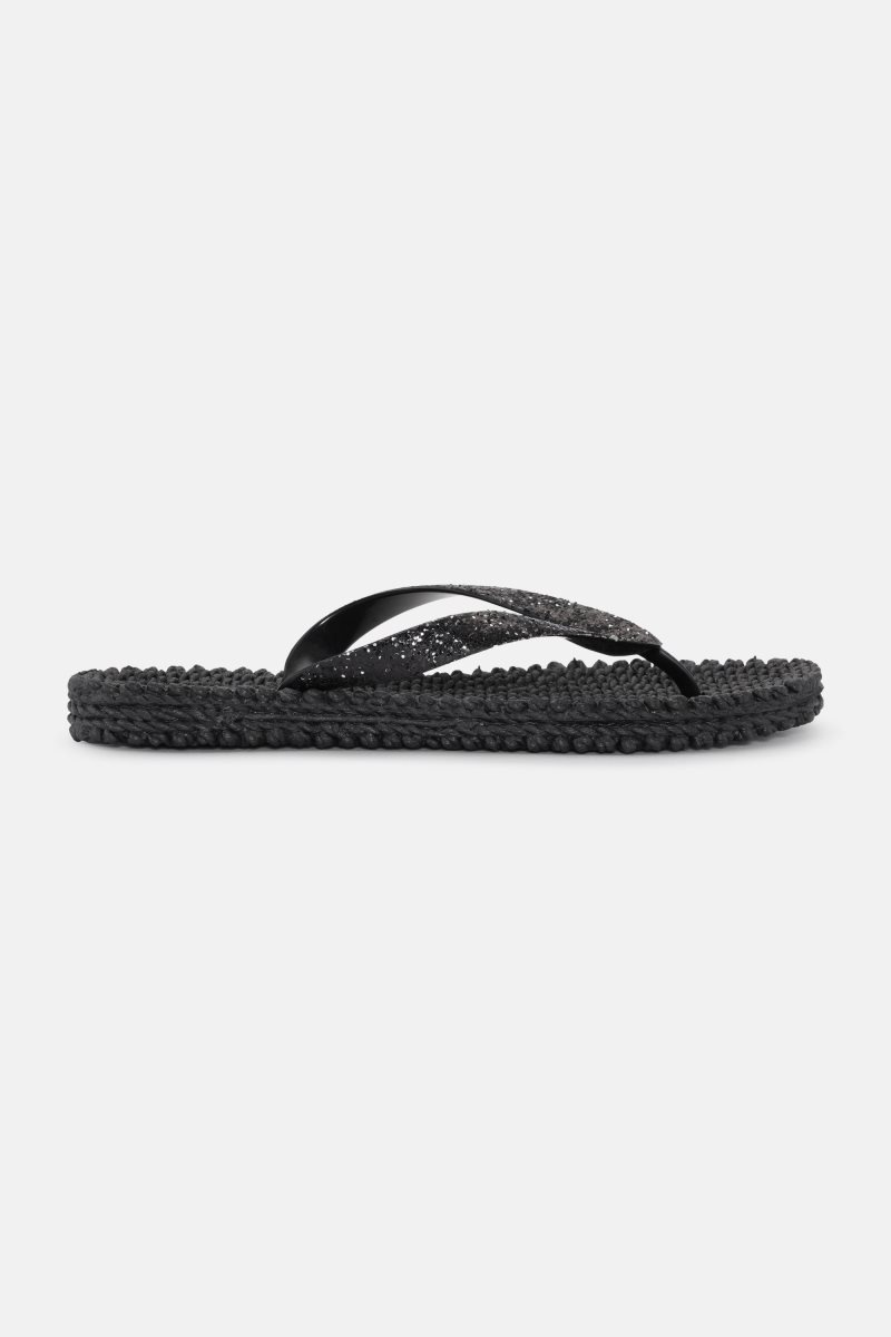 Ilse Jacobsen cheerful12b Flip Flops Damen Schwarz | 9508FNSDI