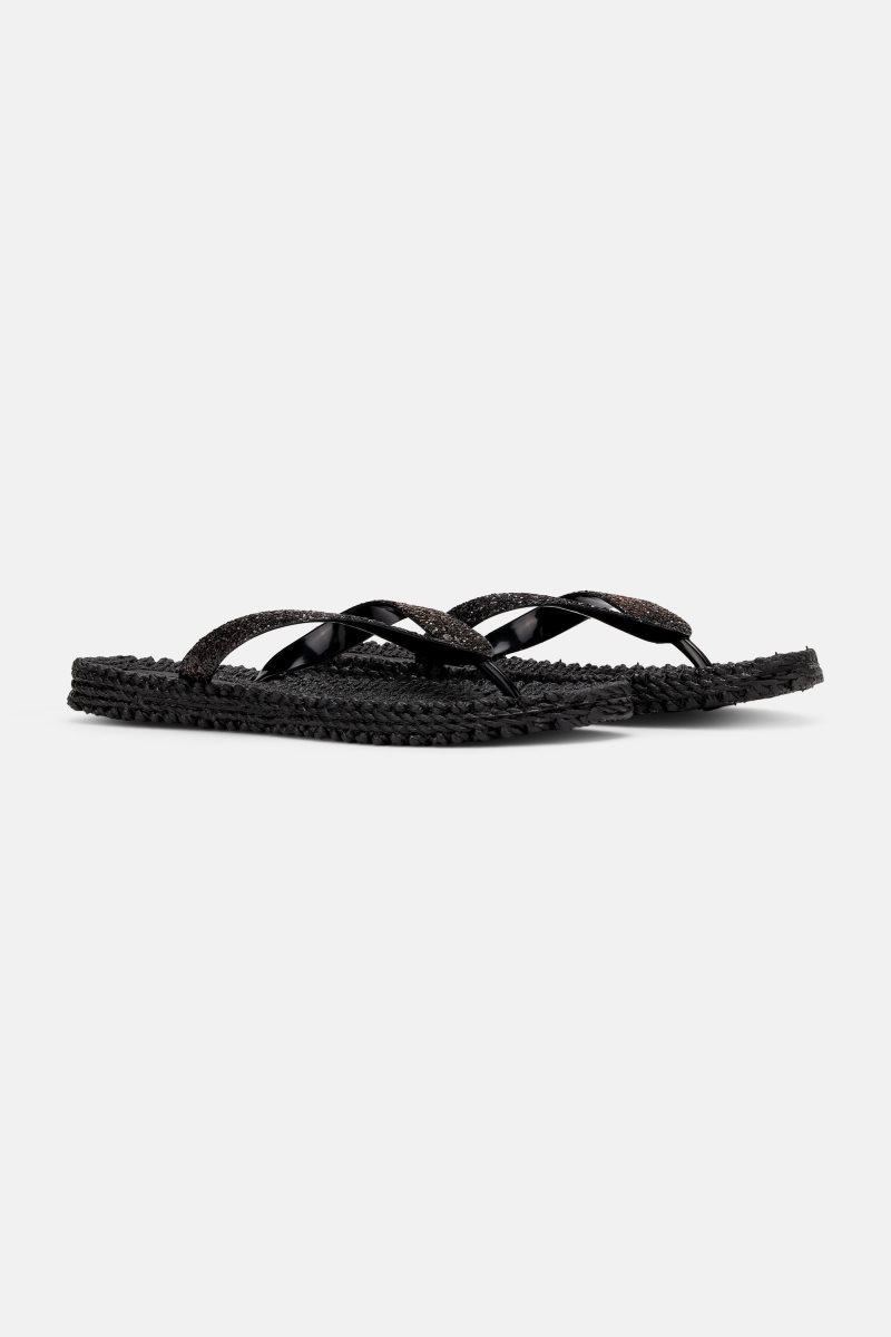 Ilse Jacobsen cheerful12b Flip Flops Damen Schwarz | 9508FNSDI