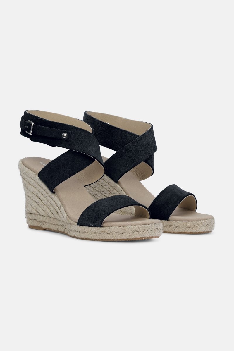 Ilse Jacobsen dahlia2510 Sandalen Damen Schwarz | 0731HNMSW