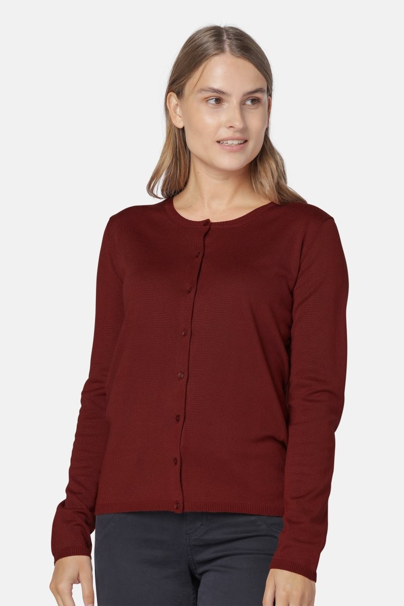 Ilse Jacobsen gwen4023 Cardigans And Pullovers Damen Redwood | 0769YLNQS