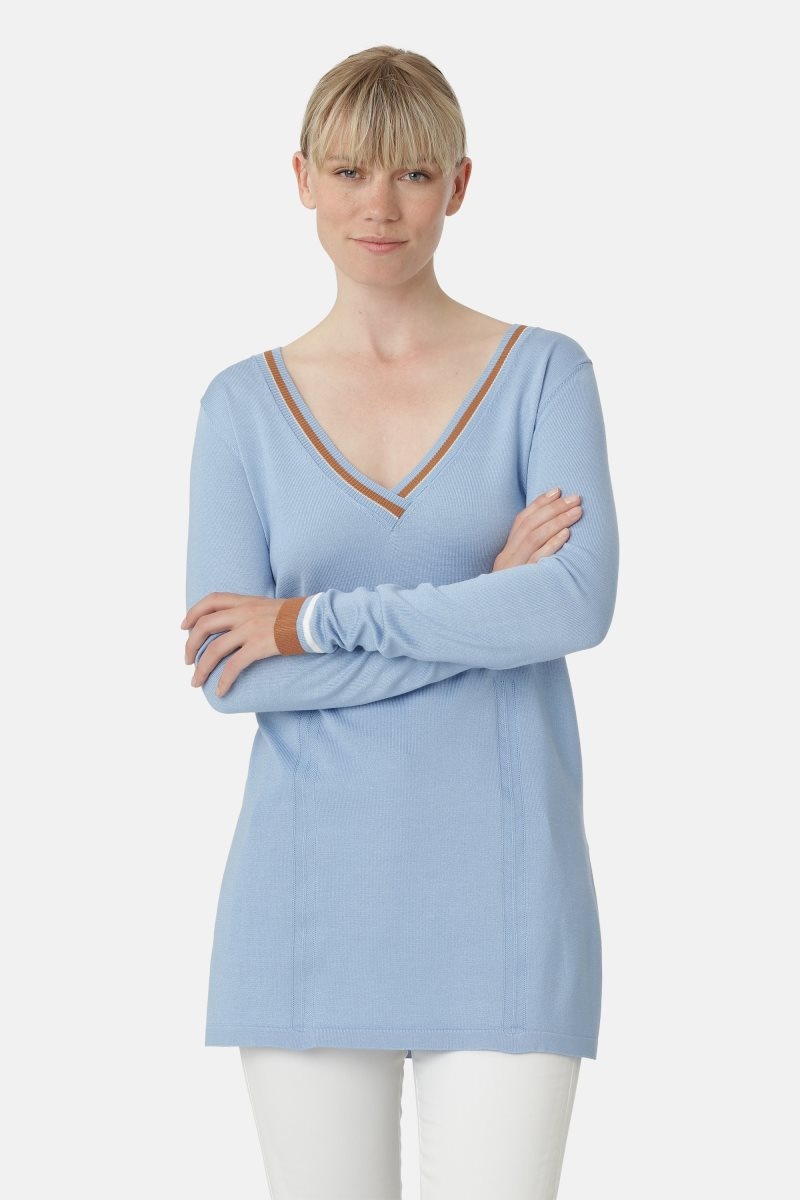 Ilse Jacobsen gwen4057 Cardigans And Pullovers Damen Blau | 4068ZRTFO