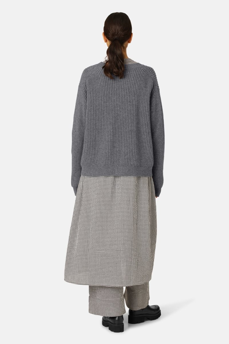 Ilse Jacobsen lamb4071 Strickwaren Damen Grau | 0819VYBJO