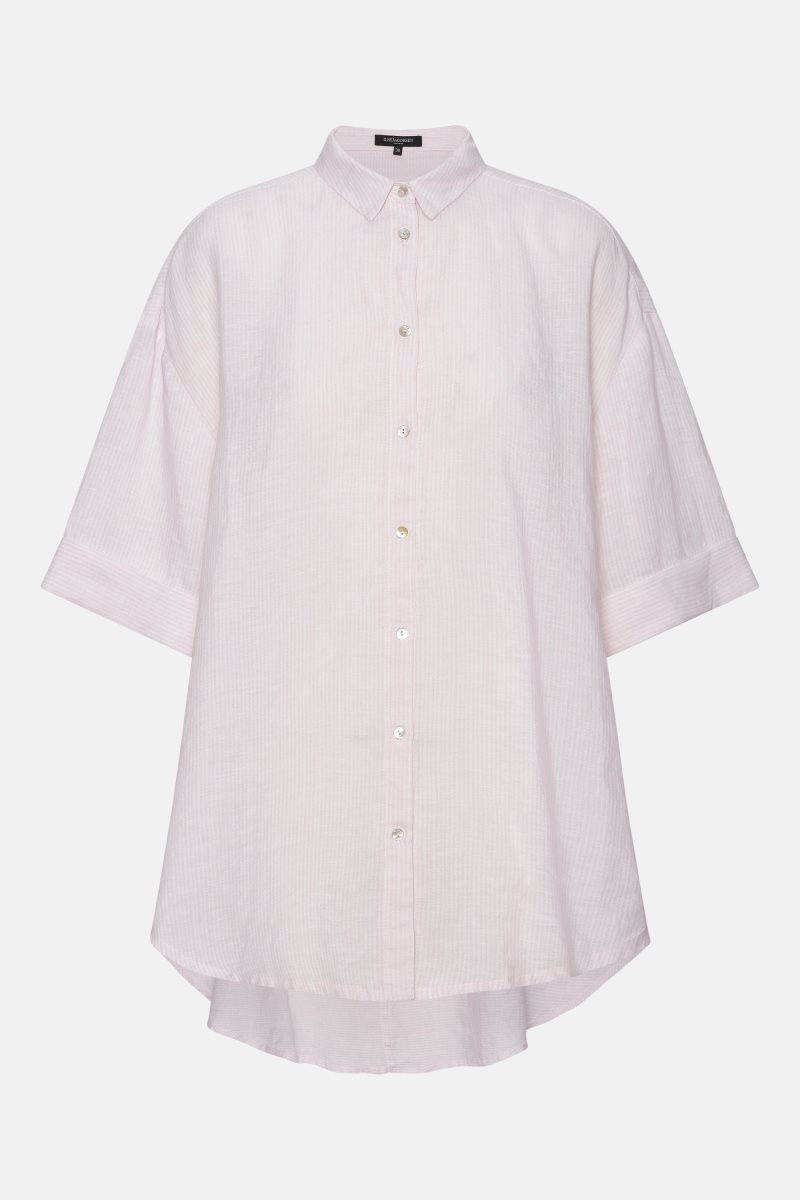 Ilse Jacobsen lino1048str Shirts Damen Lavendel | 7908NRUXE